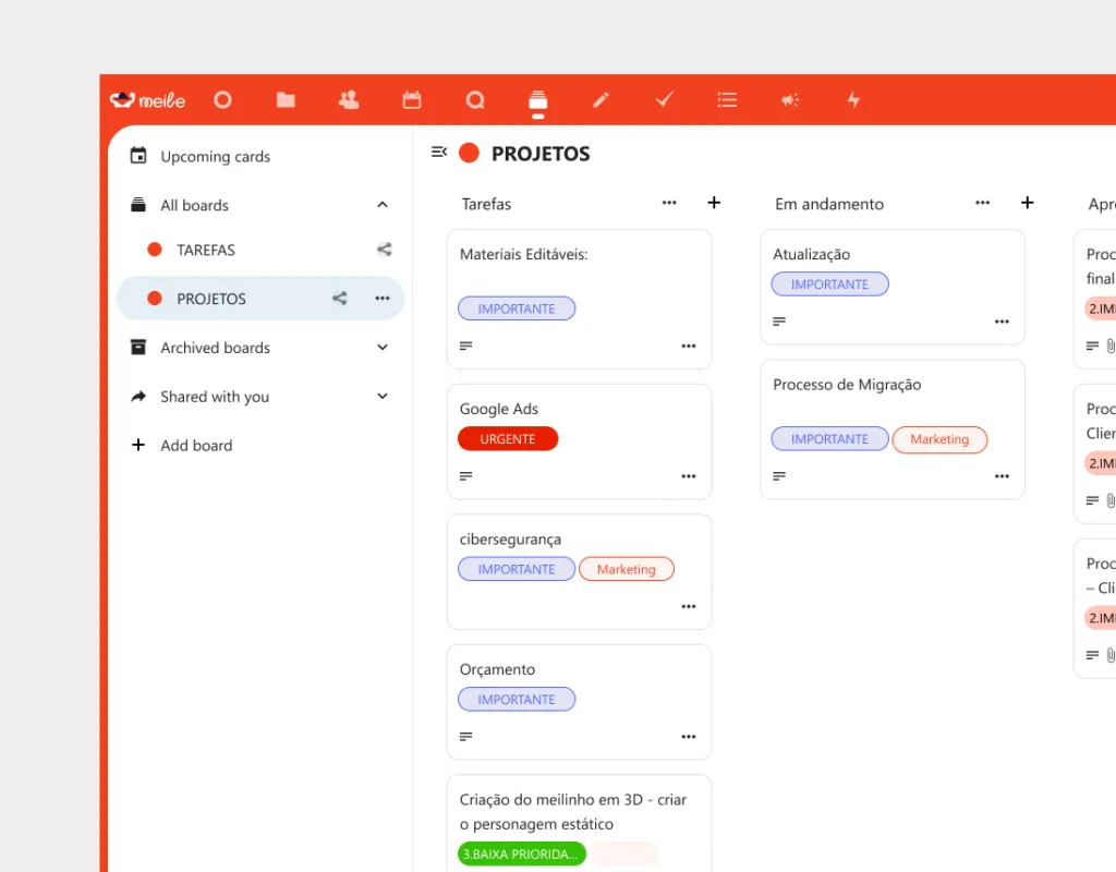 Meile BOX - Armazenamento em nuvem corporativo